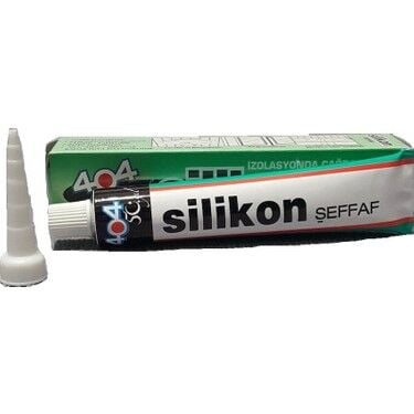 404 Universal Tüp Silikon 55Gr Şeffaf (Kutulu)