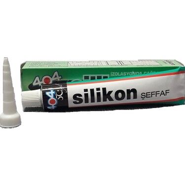 404 Universal Tüp Silikon 55Gr Şeffaf (Kutulu)