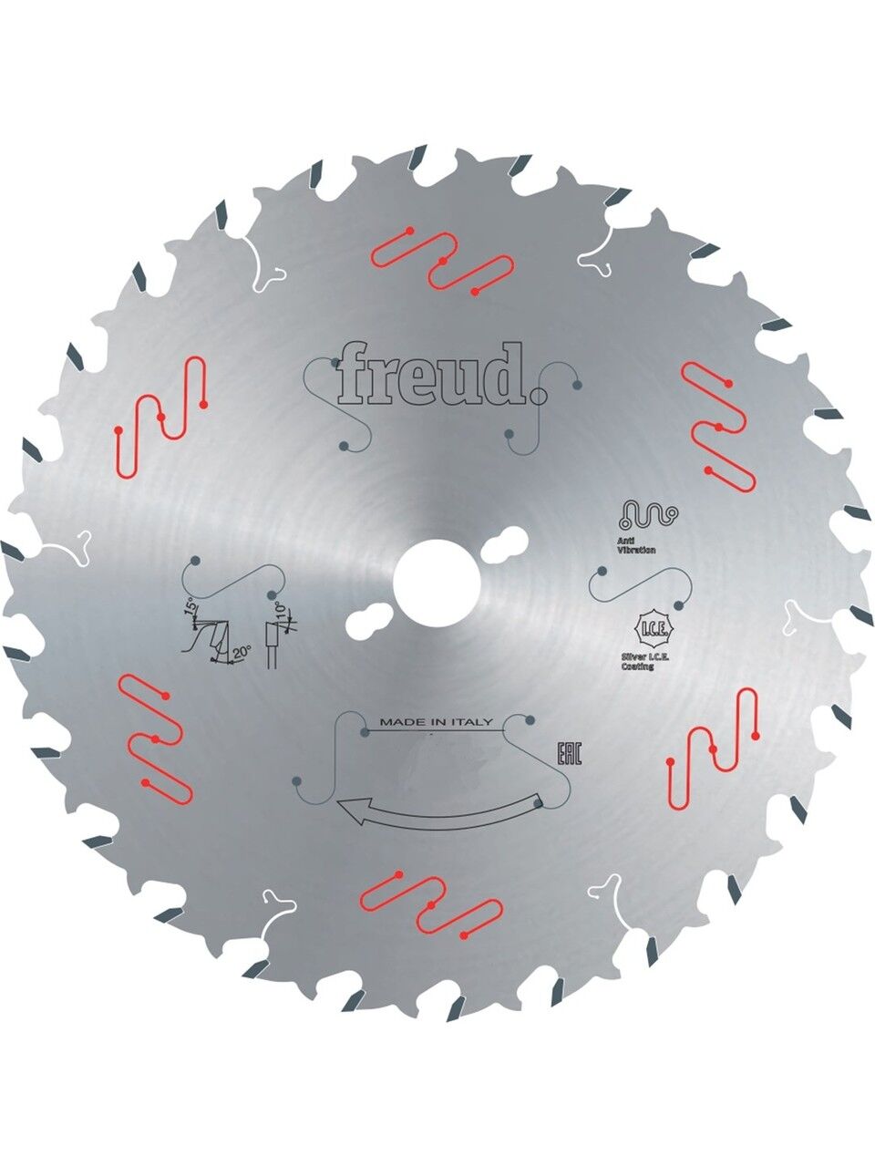 FREUD LCL5M02019 Daire Ahşap Testeresi 250x30.0mm 24 Diş