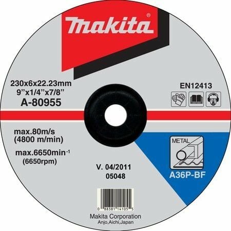 MAKİTA A-80955 Flex Taş 230x6mm