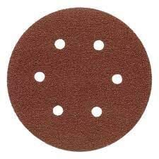 Atlas 157 Kırmızı Disk Zımpara Cırtlı 6 Delik 150x60 Kum