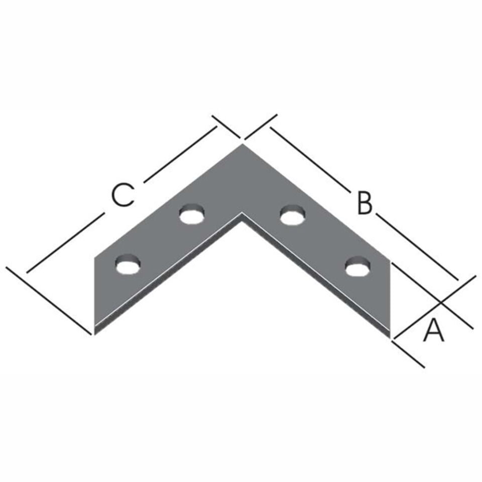 Saç Gönye 15x100x100