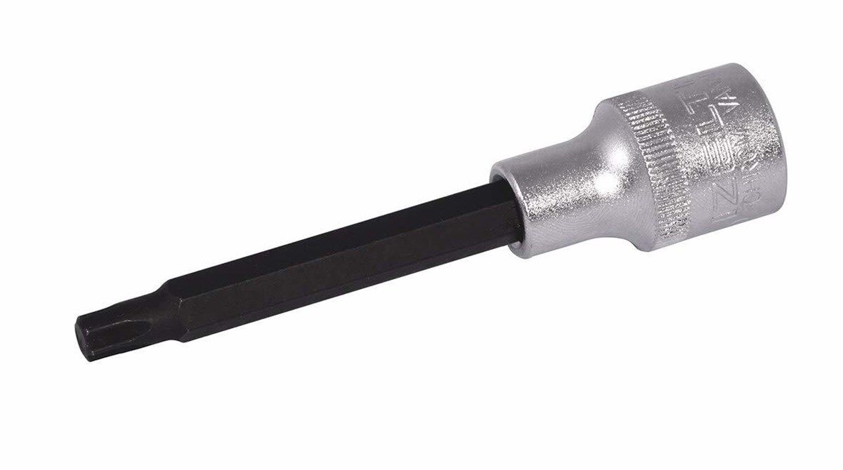 İzeltaş 1/2'' Lokmalı Star Torx Uç 100mm T50
