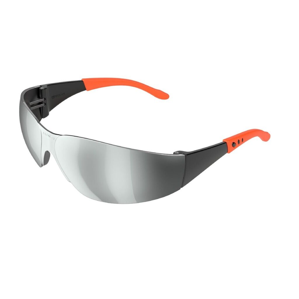 Baymax S-500 Dynamik Koruyucu Aynalı Antifog Gümüş Gözlük