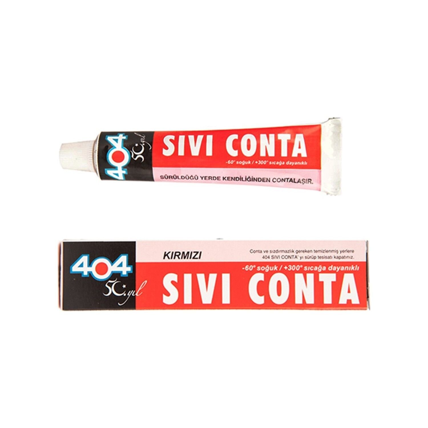 404 Sıvı Conta Kırmızı 45gr