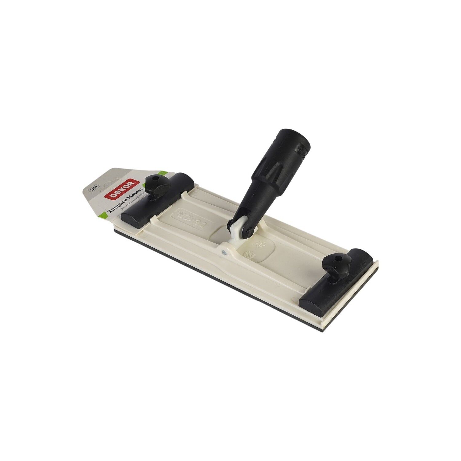 Dekor Oynar Başlı Zımpara Malası 19cm