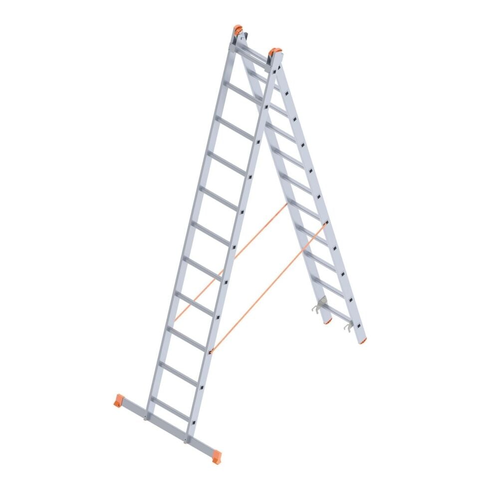 Saraylı 2x3mt A Tipi ve Sürgülü Merdiven (6mt) 11 Basamak