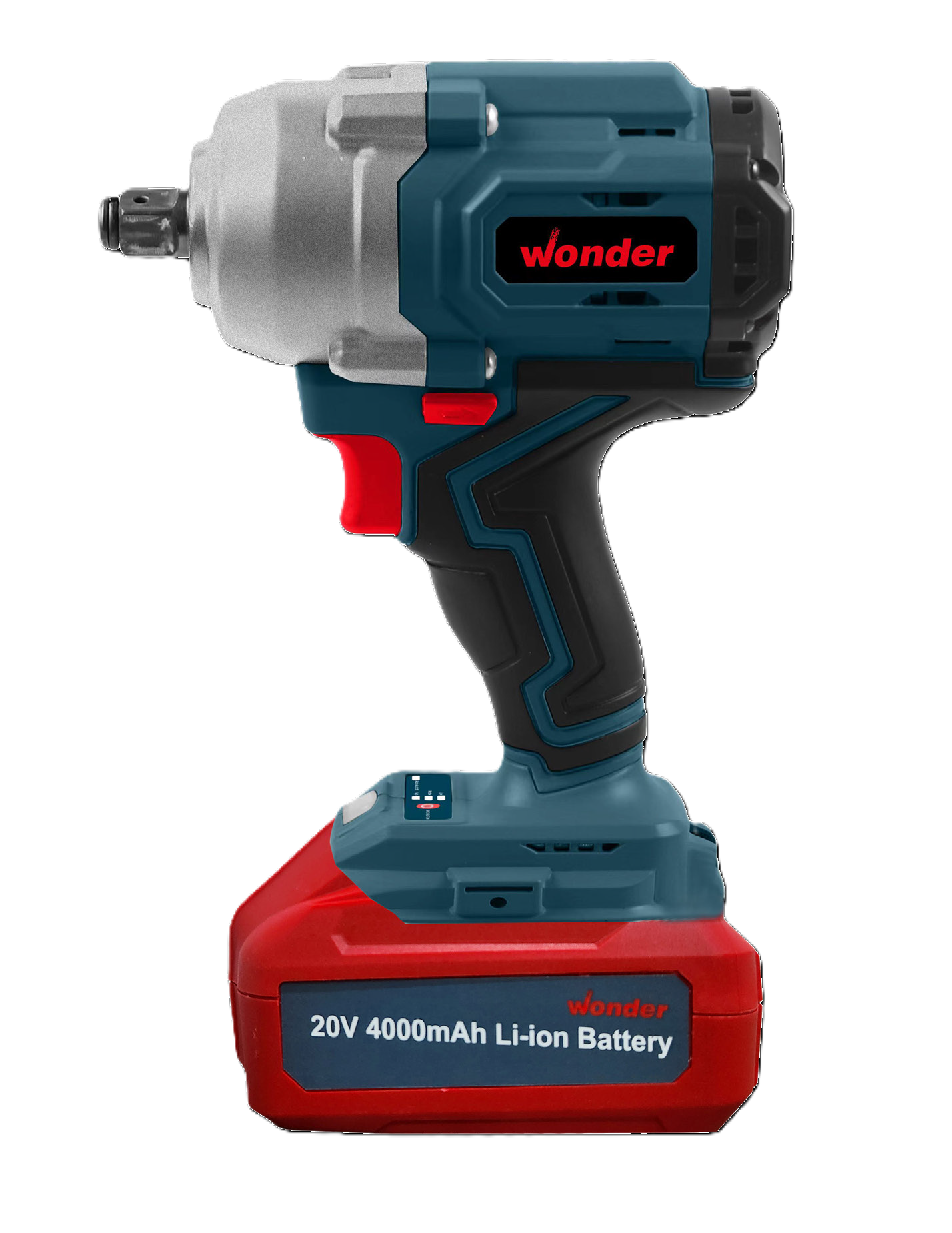 Wonder WAS11S 20V 4.0Ah Li-ion Çift Akülü Kömürsüz Somun Sıkma 700Nm