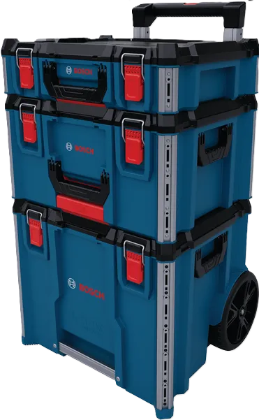 Bosch L-Boxx Contractor Tekerlekli 3'lü Takım Çantası Seti