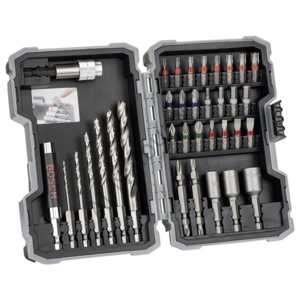 Bosch Profesyonel Ahşap Delme & Vidalama Seti (35 Parça)