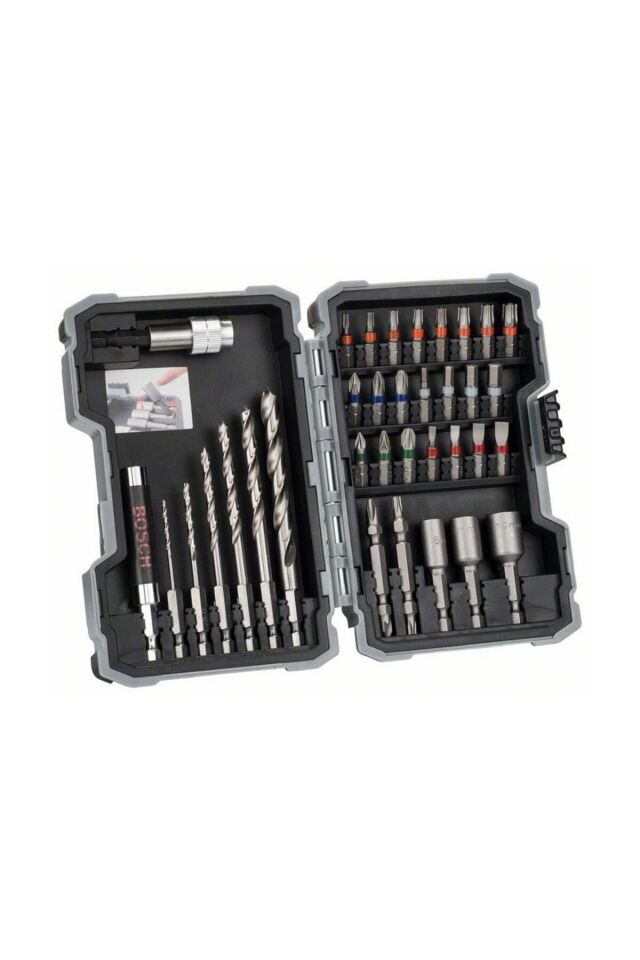 Bosch Profesyonel Ahşap Delme & Vidalama Seti (35 Parça)