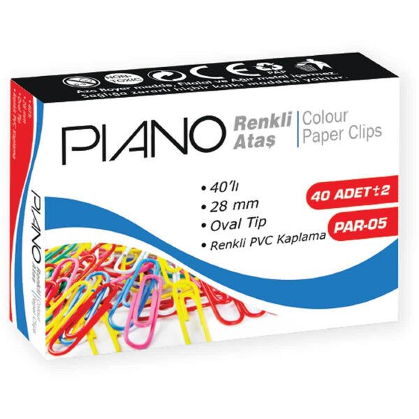 Pıano HART-005 Renkli Ataş No:4