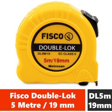 Fisko Şerit Metre  Double-Lok  5x19mt