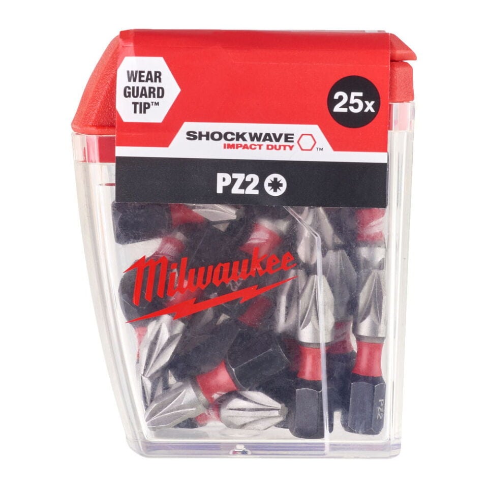 Milwaukee 30864 Bits Uç PZ2 25mm 25'li Blisterli