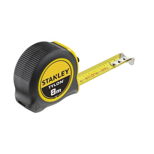 Stanley Bulk Metre Tylon 8M X 25Mm