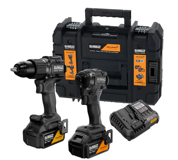 Dewalt X Mclaren DCD86M Darbeli Matkap + DCF86M Kompakt Darbeli Tornavida