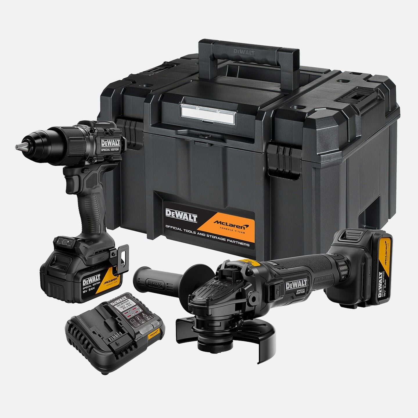 Dewalt X Mclaren DCD86M Darbeli Matkap 90 Nm + DCG45M 125 Mm Avuç Taşlama