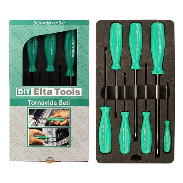 Elta Opak Seri Tornavida Seti 7 Parça