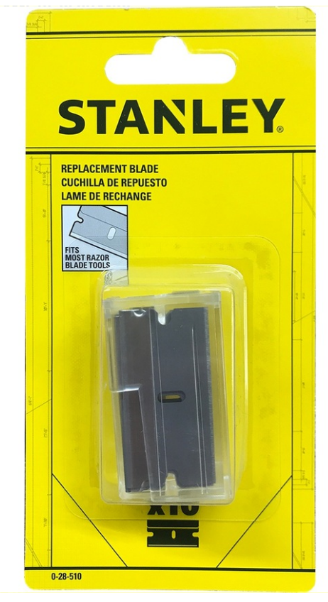 Stanley 0-28-510 Kazıma Bıçağı Yedeği 10'lu