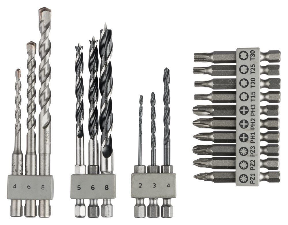 Bosch Sds-Q Uneo Matkap ve Vidalama Ucu Seti