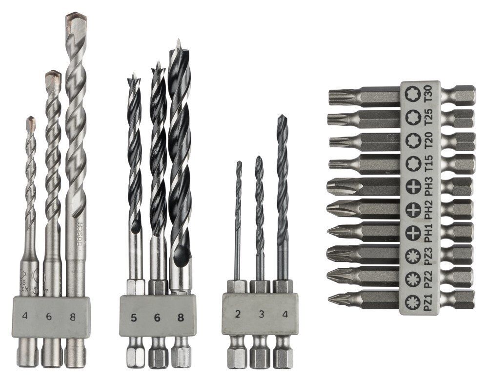 Bosch Sds-Q Uneo Matkap ve Vidalama Ucu Seti