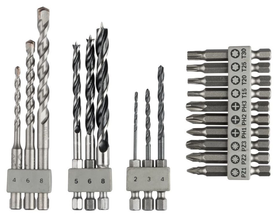 Bosch Sds-Q Uneo Matkap ve Vidalama Ucu Seti