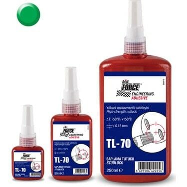 Force TL-70 Cıvata Sabitleme 50ml (Yüksek Kuvvet)