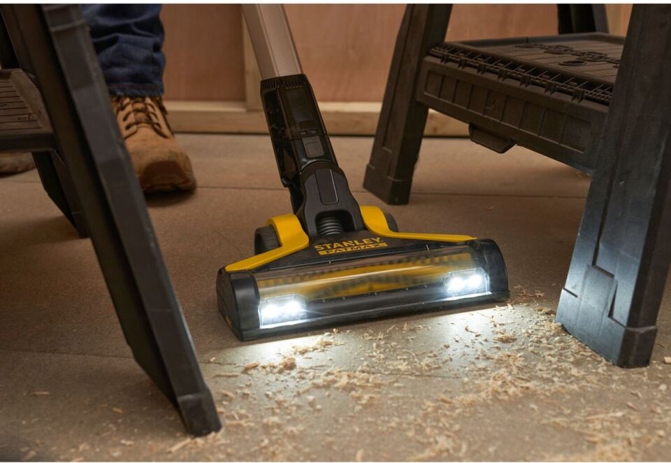 Stanley SFMCVS001D1 18V 2.0 Ah Şarjlı Dikey Süpürge