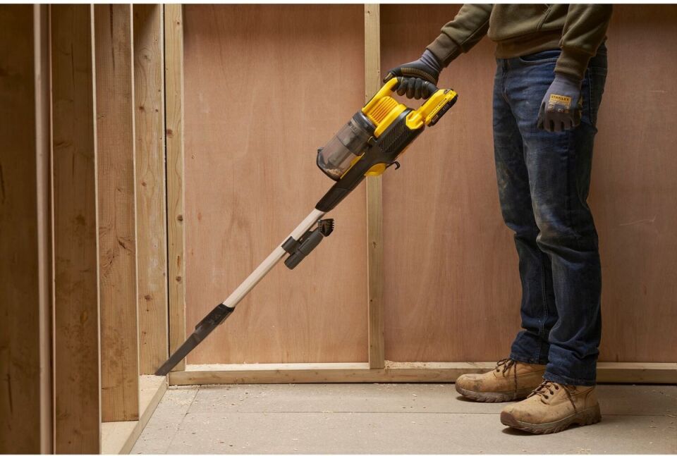 Stanley SFMCVS001D1 18V 2.0 Ah Şarjlı Dikey Süpürge