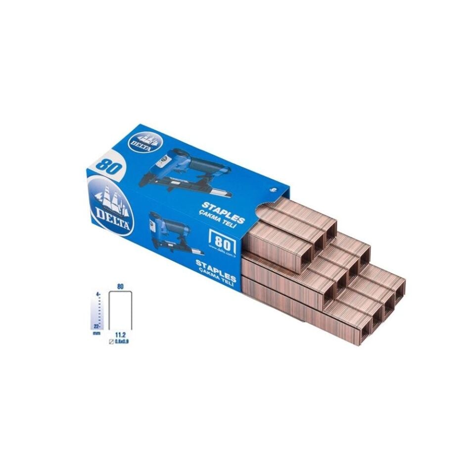 Delta 812 Zımba Teli (3000 Adet)