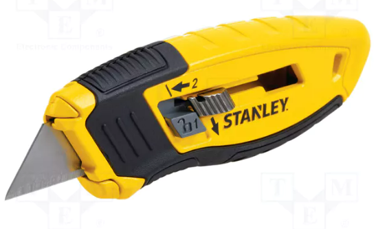 Stanley STHT10432-0 Geri Çekilebilir Kompakt Çok Amaçlı Maket Bıçağı