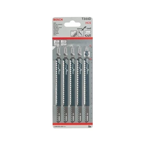 Bosch T344D Ahşap Dekupaj Testere Bıçağı 5'li