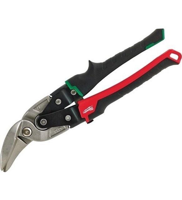 MİLWAUKEE 4020 Yeşil  Kaportacı Makası 260mm (Sağ)