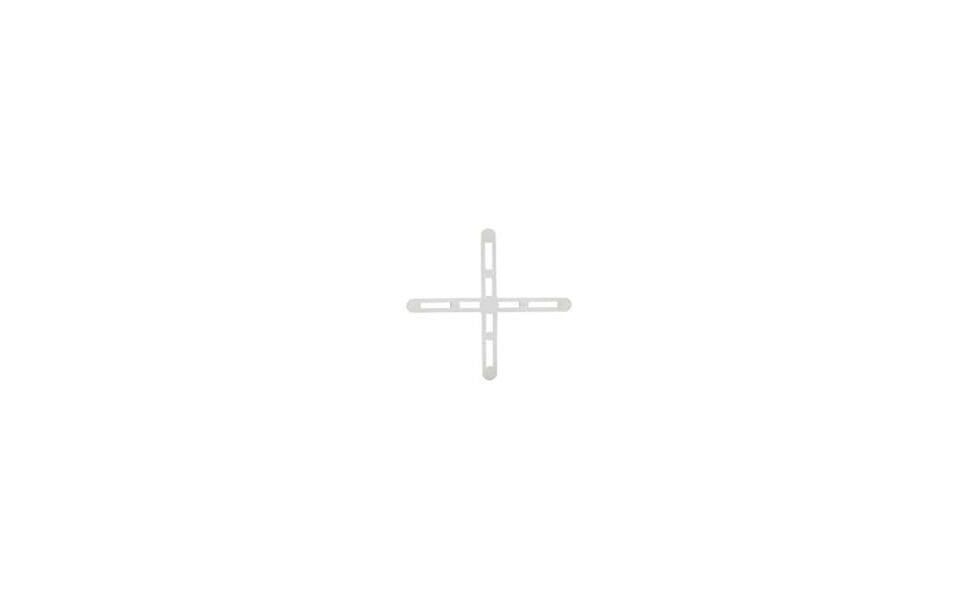 Plastik Derz Artısı Oluklu 3mm (Paket:500)
