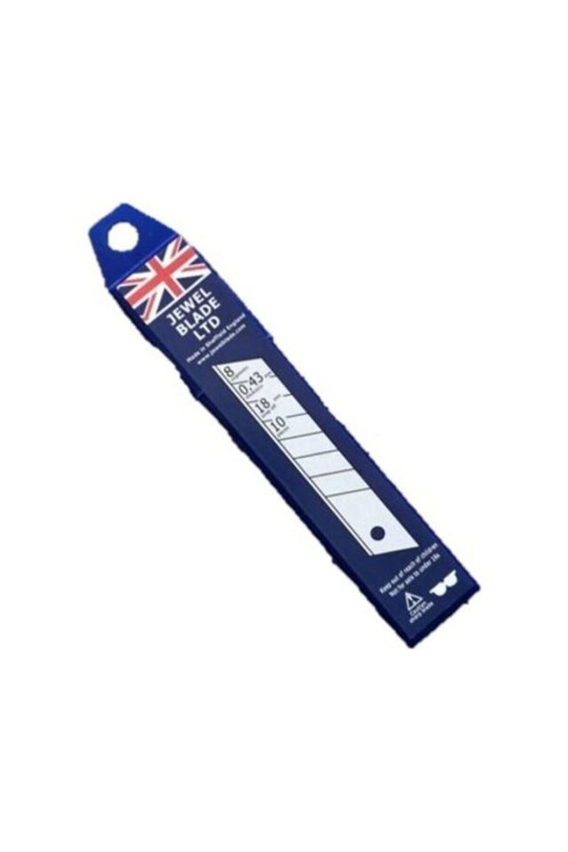 Jewel St-4318 Maket Bıçağı Yedek Ağzı 0,43x18mm 10lu Geniş