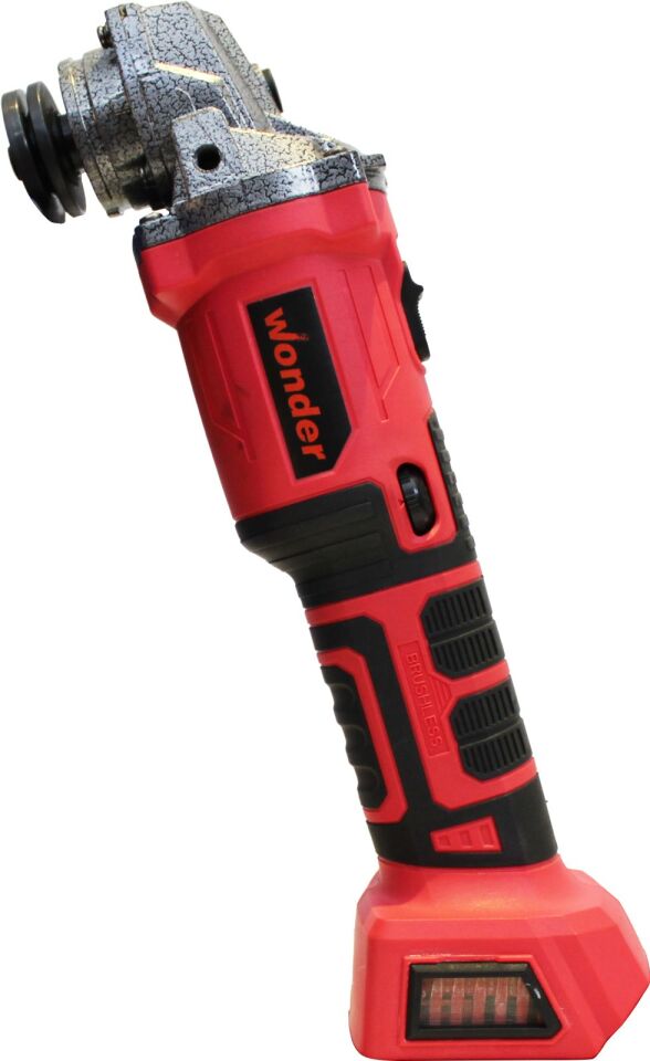 Wonder AT18-AG BL-0 Kömürsüz  Şarjlı Avuç Taşlama Makinesi Li-Ion 18 Volt  125mm (Aküsüz)