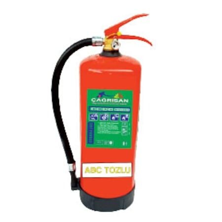 Çağrısan ABC Tipi Kuru Kimyevi Toz 6 kg Yangın Tüpü