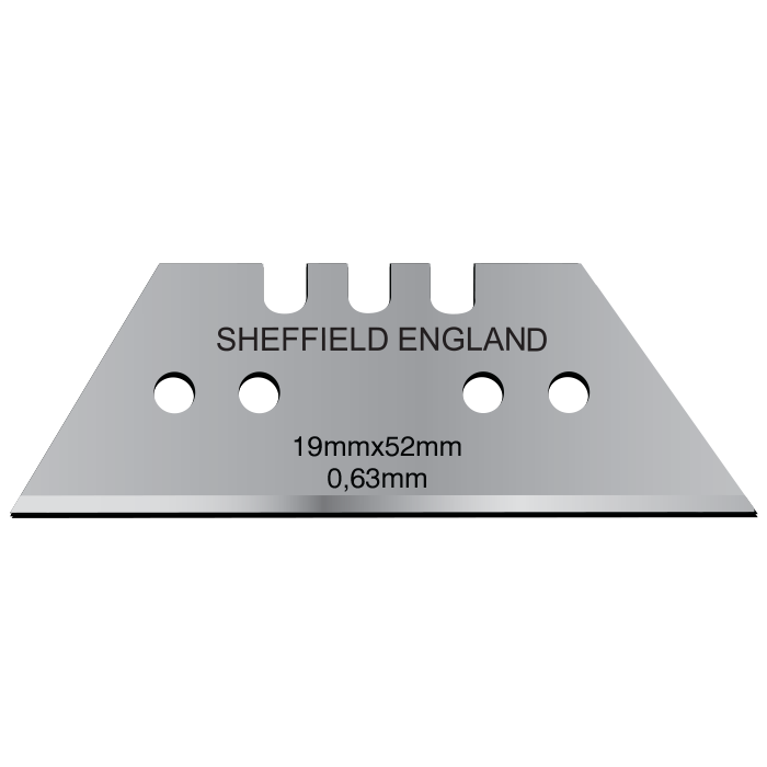 Jewel IND 92E Halı Bıçağı Yedek Ağzı 19x52mm 0,63mm 10lu
