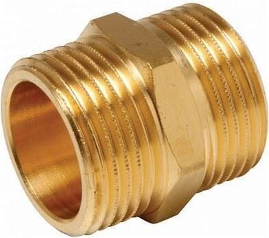 Su Tesisat Nipel Sarı 1/2''