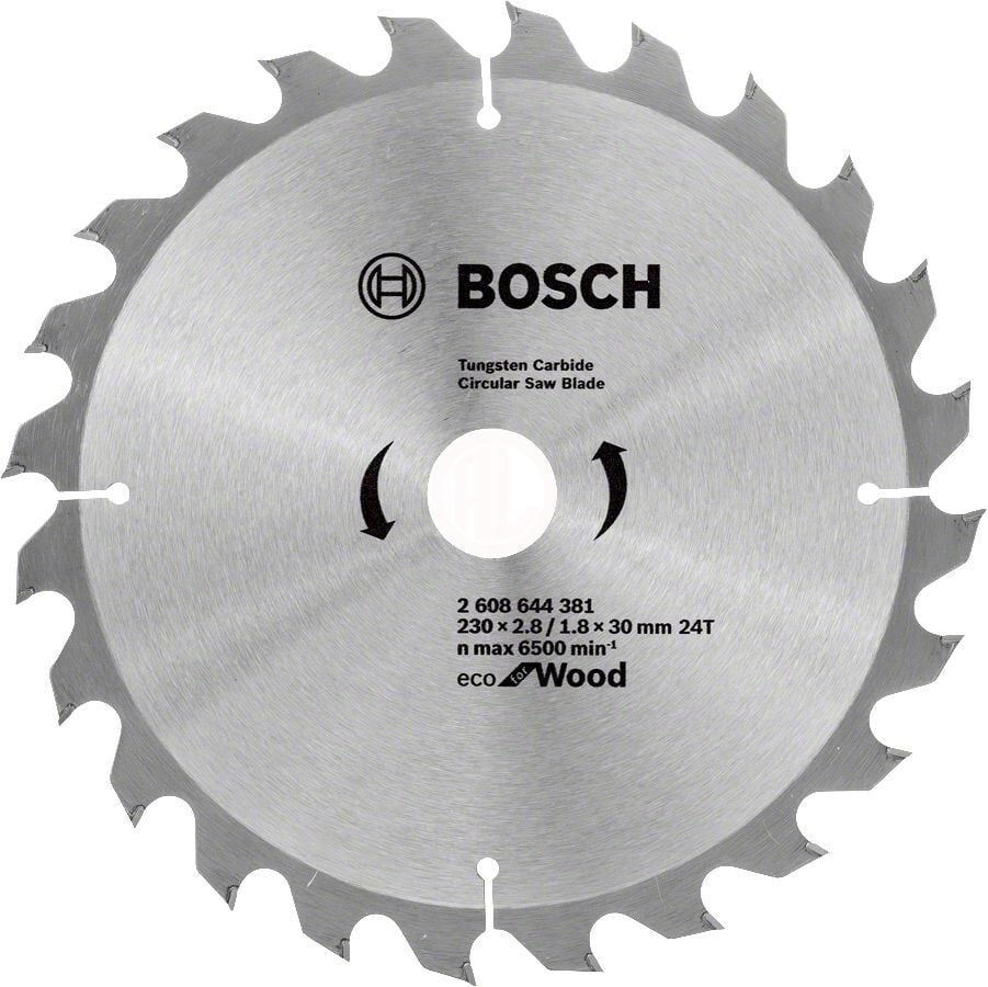 Bosch Daire Testeresi Ahşap 230x30mm 24 Diş