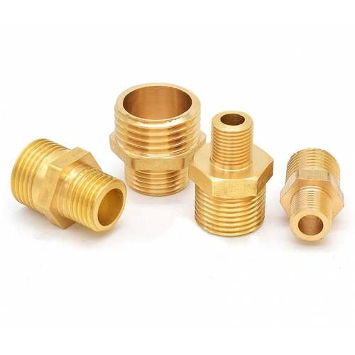 Su Tesisat Orantılı Nipel Sarı 3/4''-1/2''