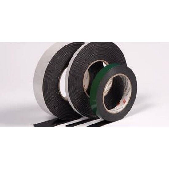 Prossive 5310BL Çift Taraflı Siyah Köpük Bant 19mm x 3m