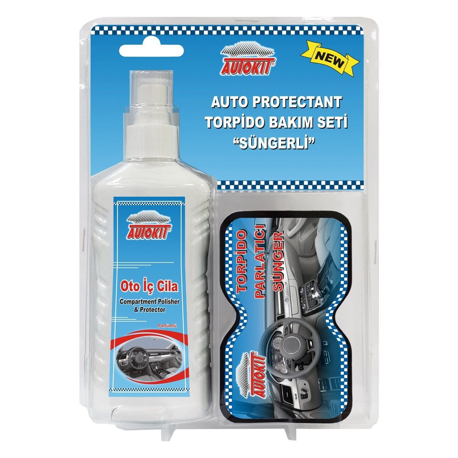 AutoKit Torpido Bakım Seti ''Süngerli'' 200ml FA1-306