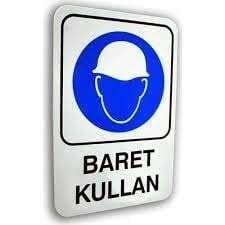 LUNA Pvc Lehva Baret Kullan 16x24cm