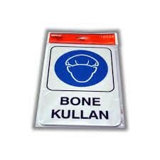 LUNA Pvc Lehva Bone Kullan 16x24cm