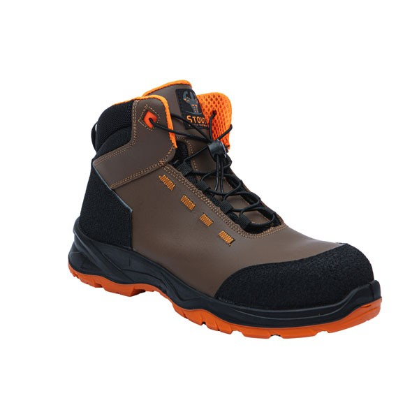 Stout EPL 5463 S3L Turuncu Deri İş Botu  No:39