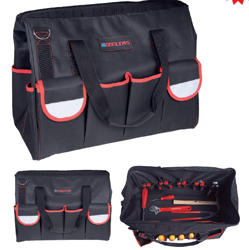 İzeltaş Büyük Boy Bez Takım Çantası 250x350x480mm