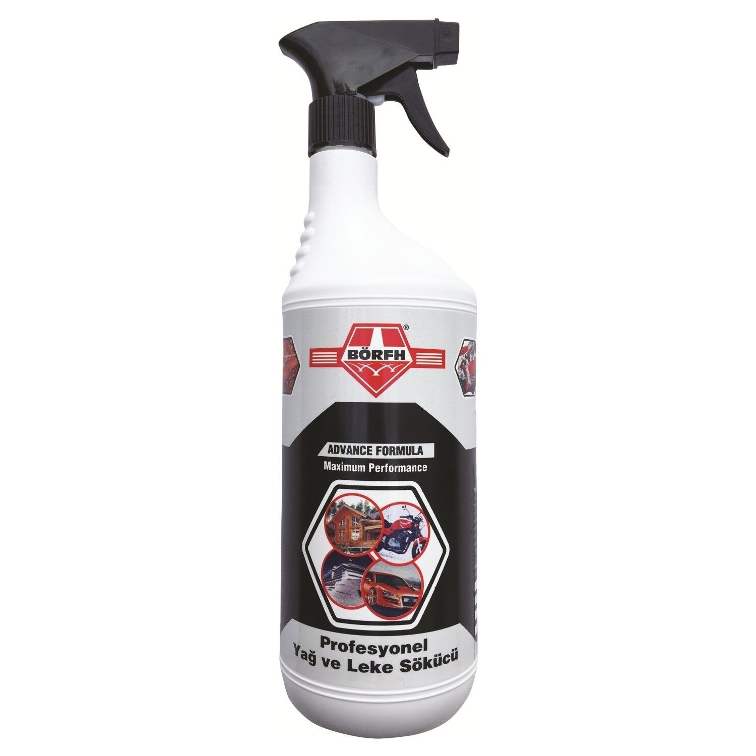Börfh Profesyonel Yağ ve Leke Sökücü 1lt