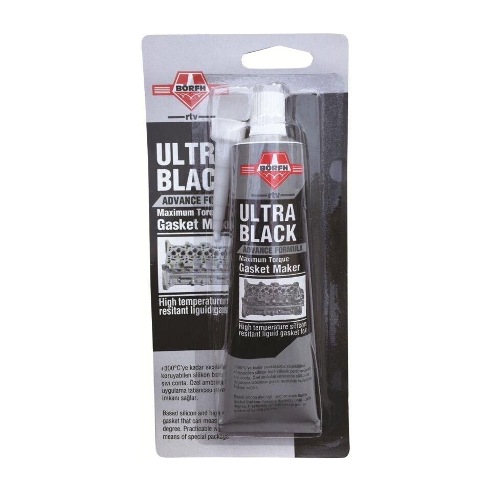 Börfh Siyah Sıvı Conta 80ml