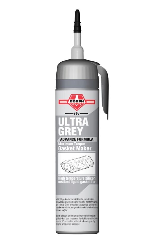 Börfh Gri Sıvı Conta Telli Kartuş 200ml